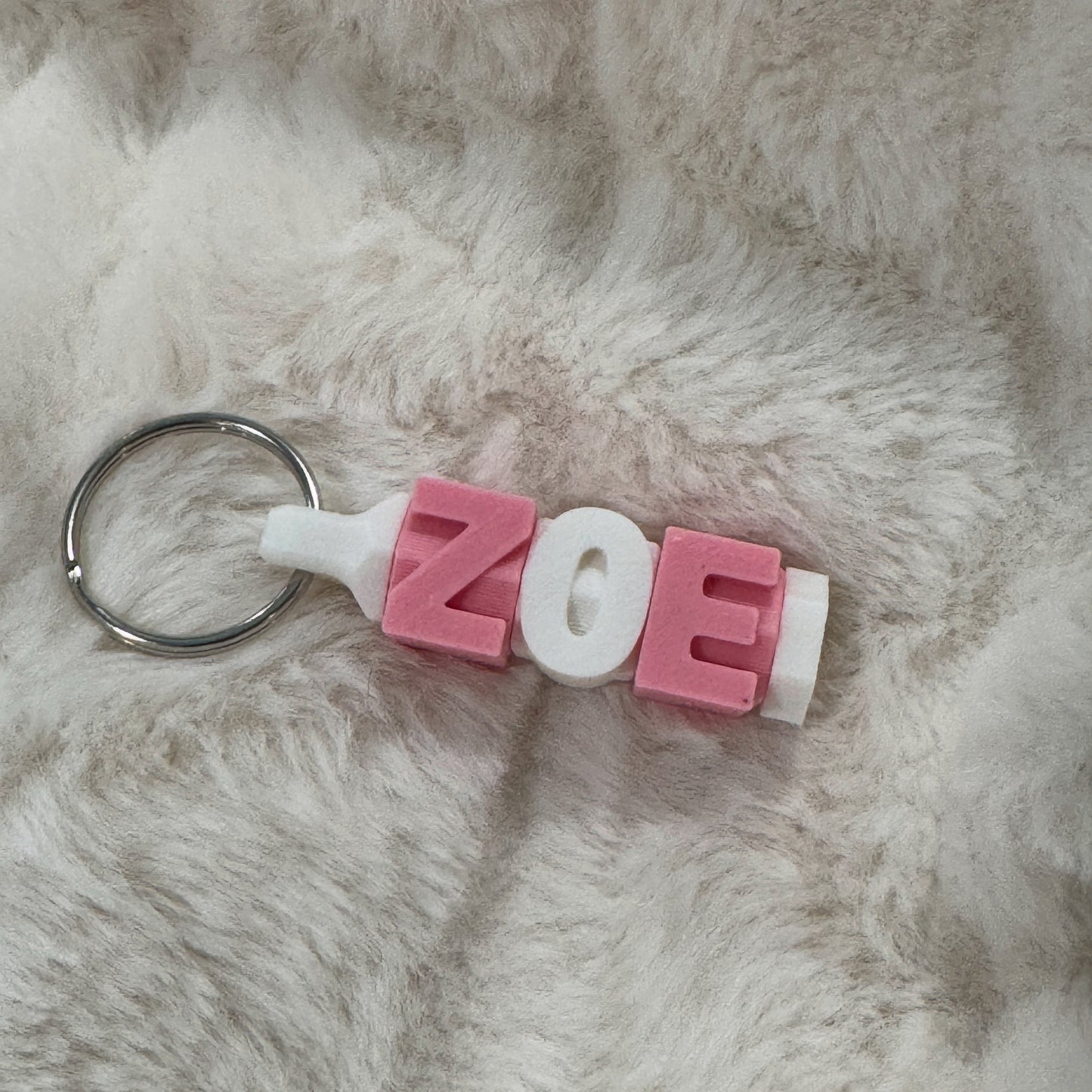 Custom Name Keychain
