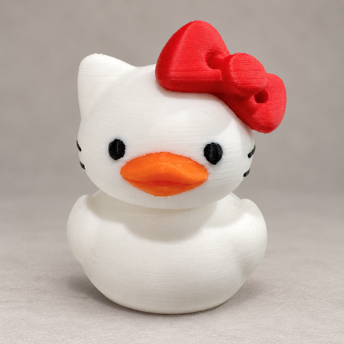 Bow & Whiskers Duck