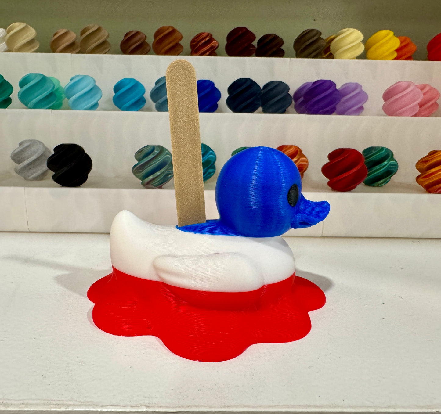 Melted Bombpop Popsicle Duck