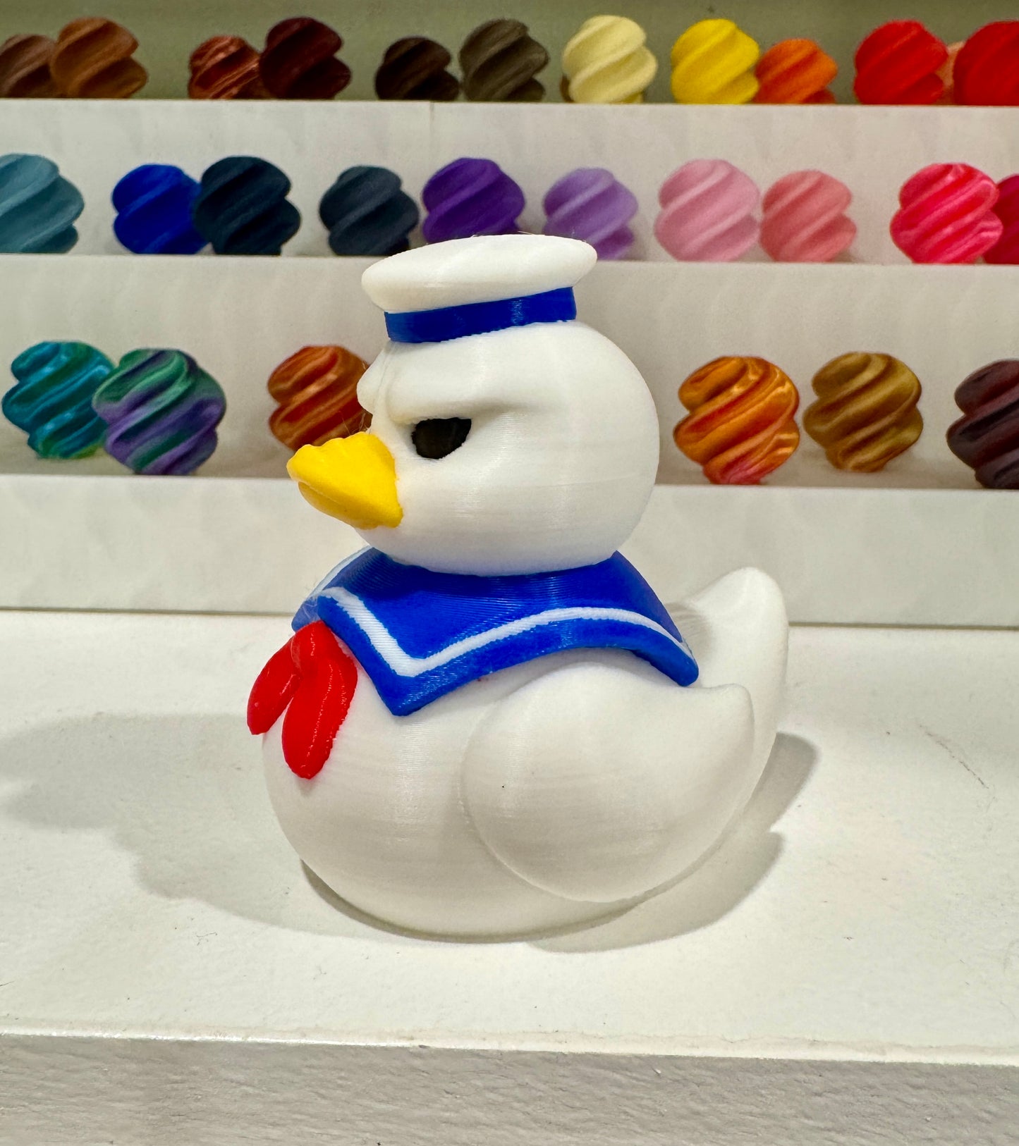 Stay Puft Marshmallow Duck