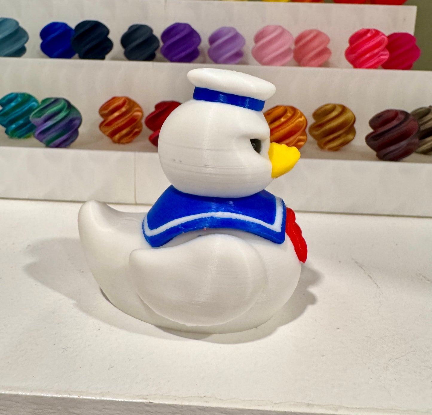 Stay Puft Marshmallow Duck