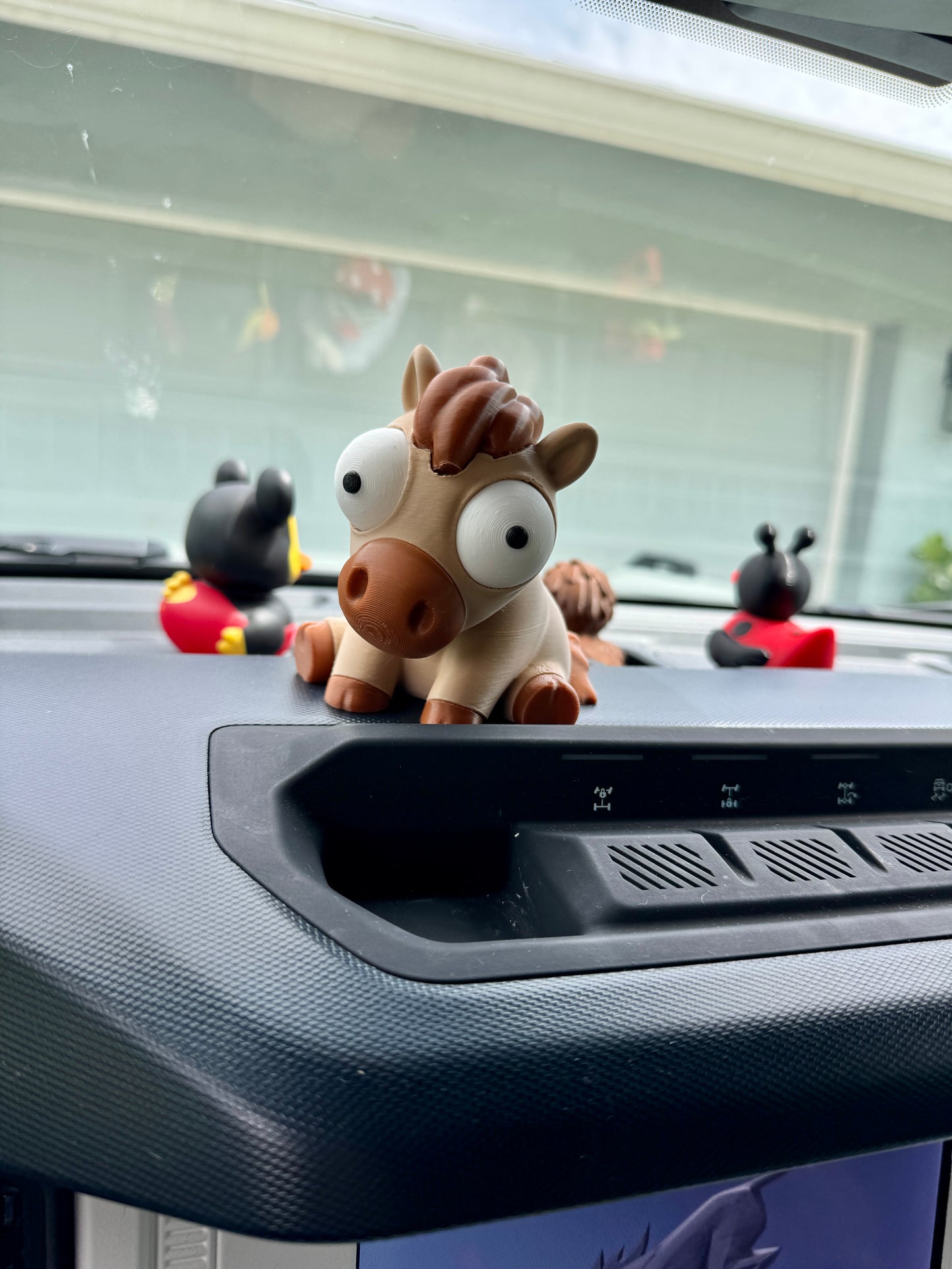 Cute Horse Figure w/ Silly Moveable Eyes
