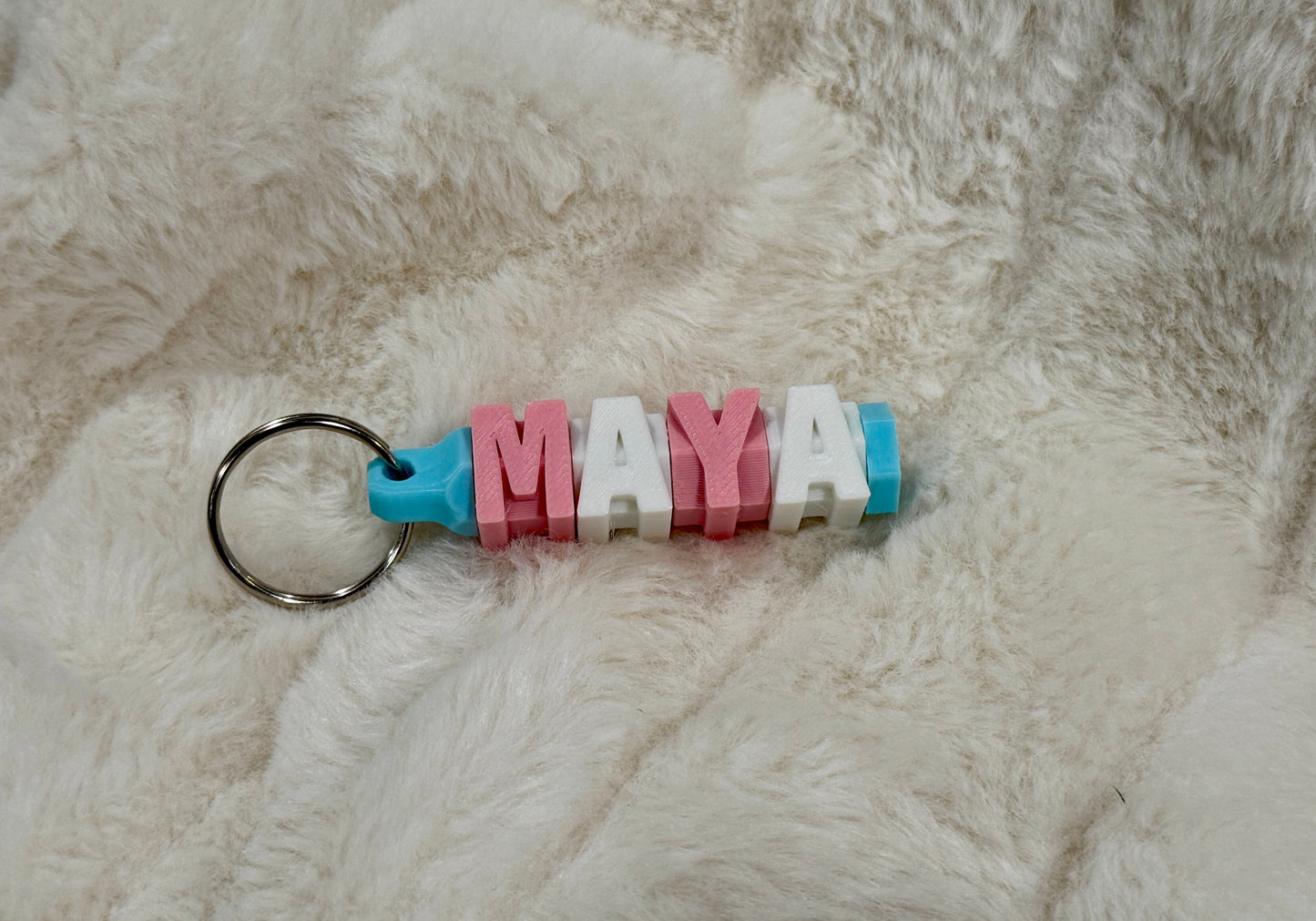 Custom Name Keychain