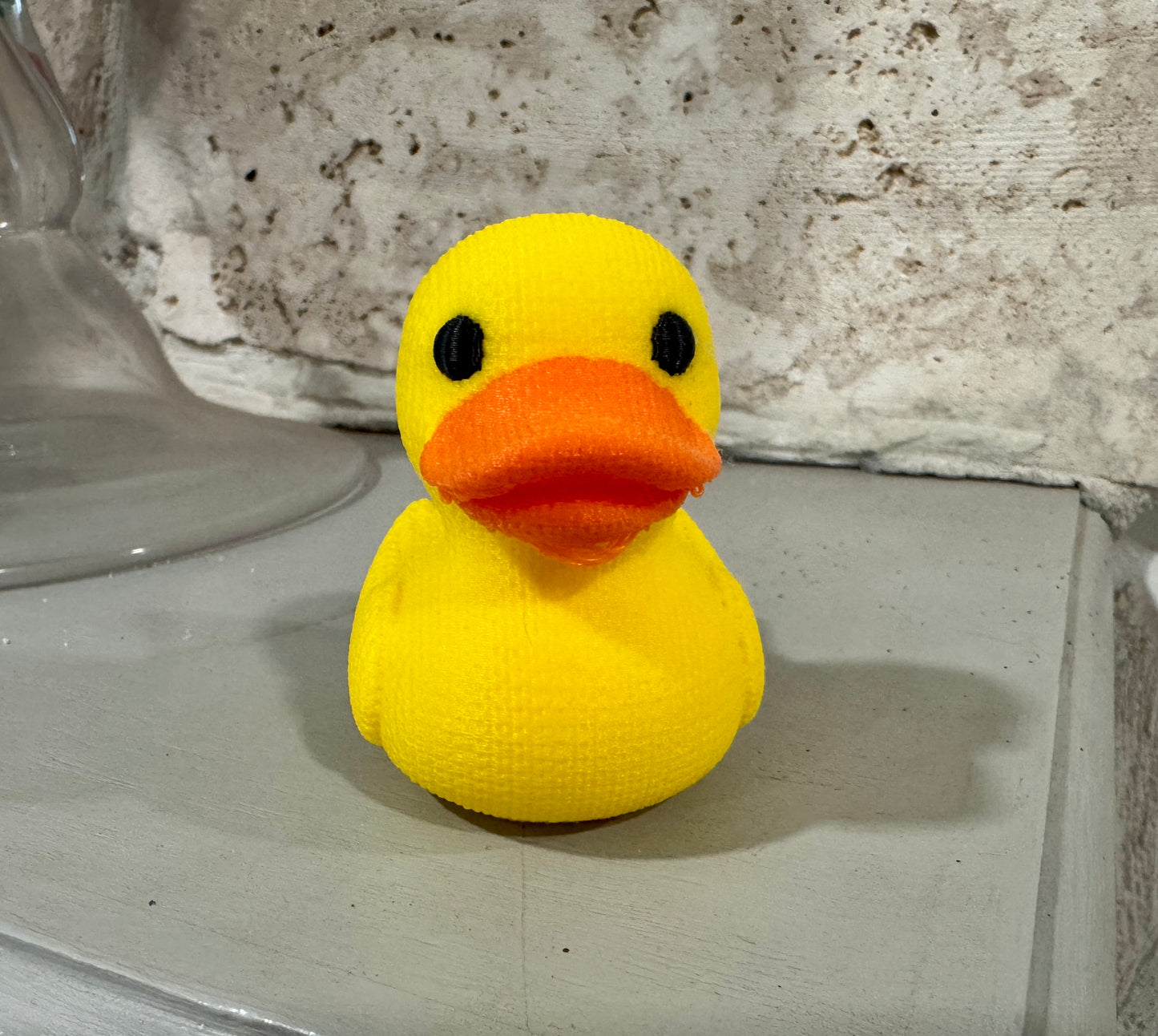Knit Yellow Classic Duck