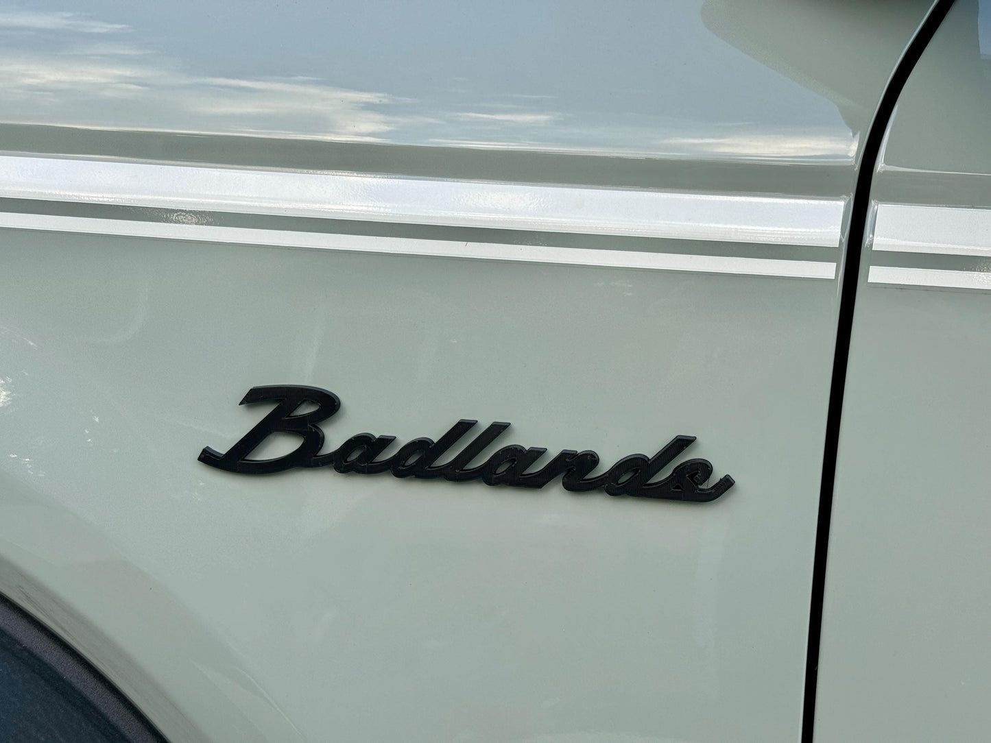 Custom Emblem Badge in Bronco Script Font - Any Text (30+ Colors)