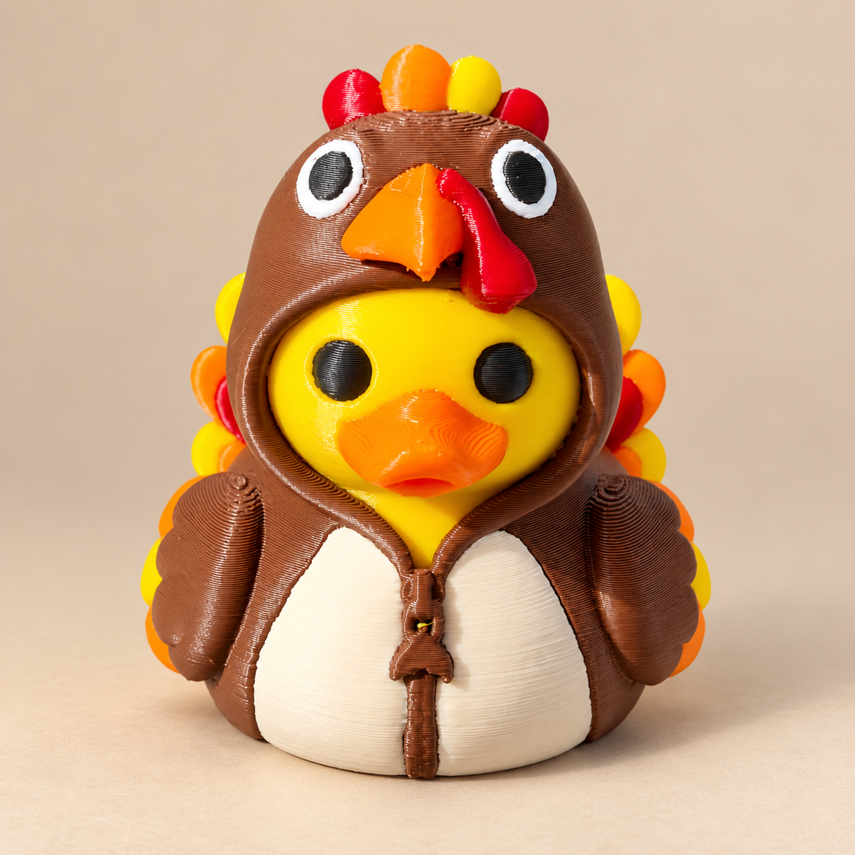 Turkey Onesie Duck Figurine