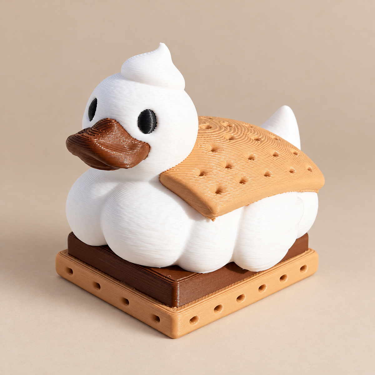 S’mores Duck Figurine