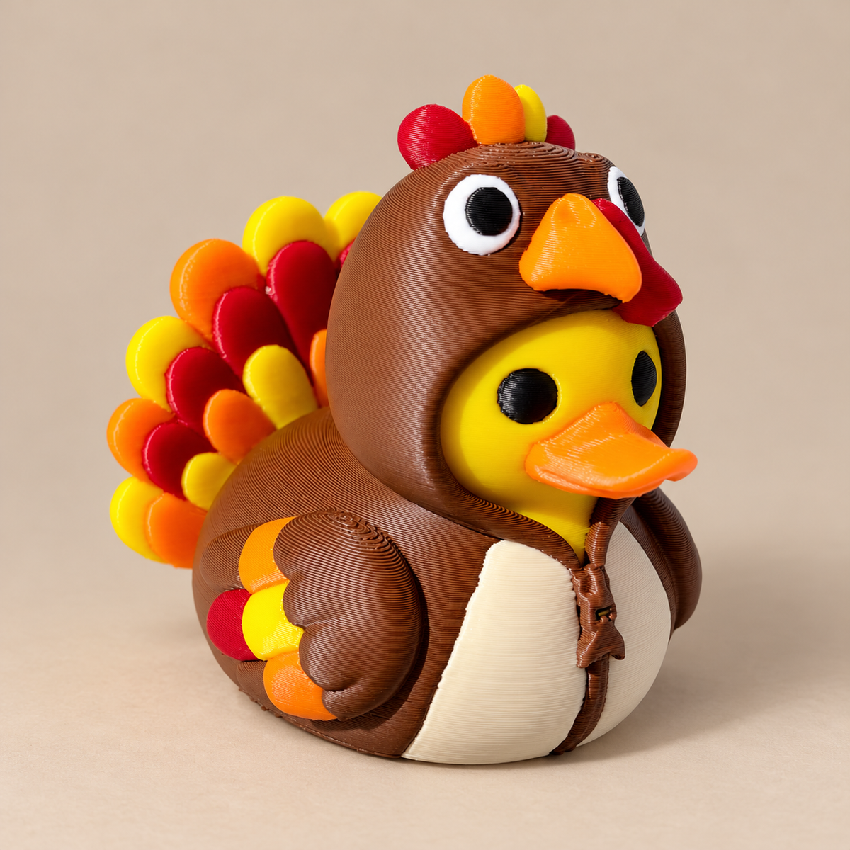 Turkey Onesie Duck Figurine