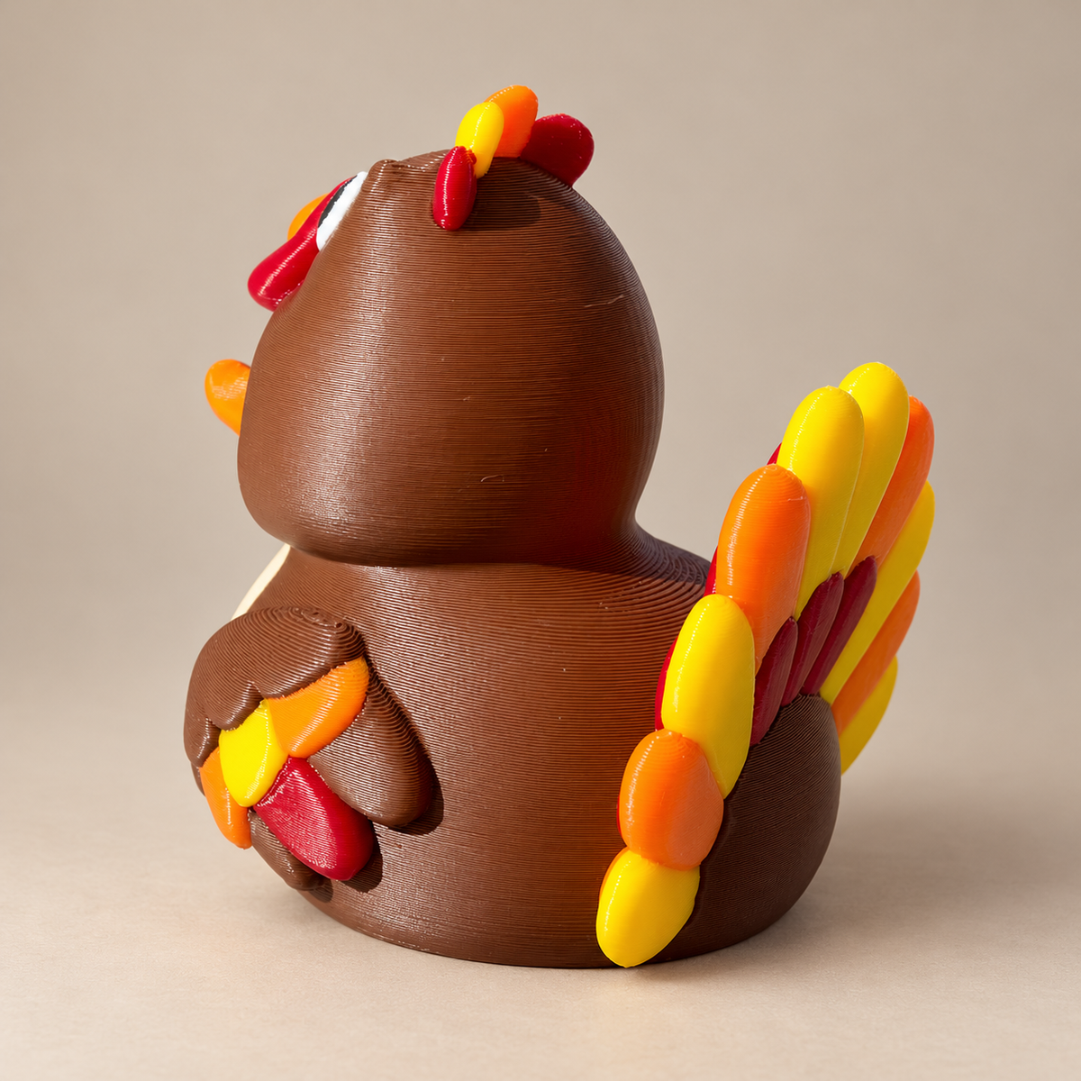 Turkey Onesie Duck Figurine