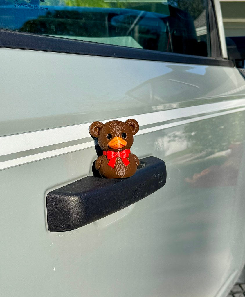 Teddy Bear w/ Bow Duck
