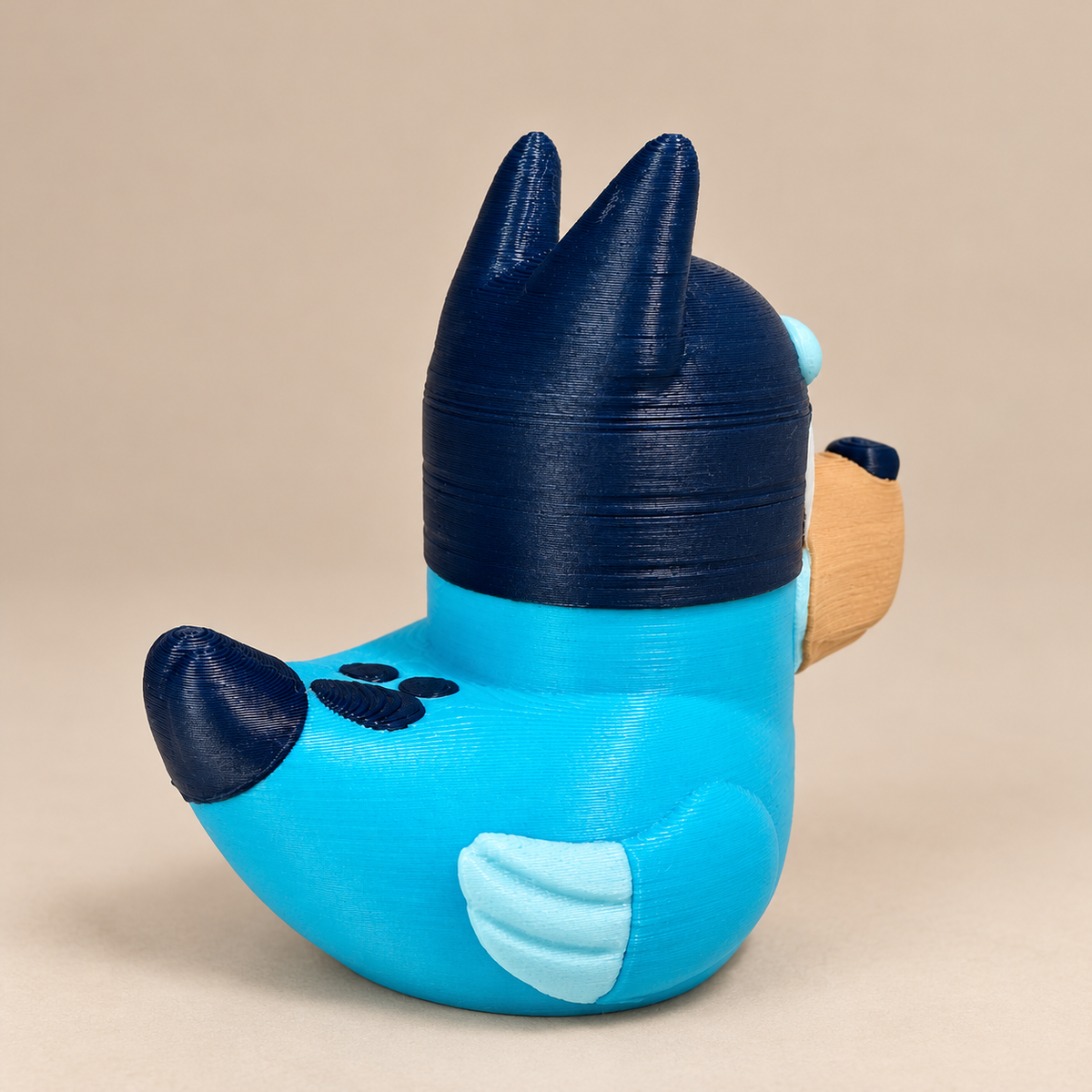 Blue Heeler Duck Figurine