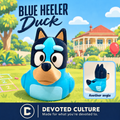 Blue Heeler Duck Figurine