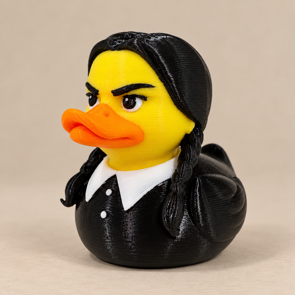 Wednesday Addams Family Duck