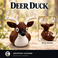Deer Duck Figurine