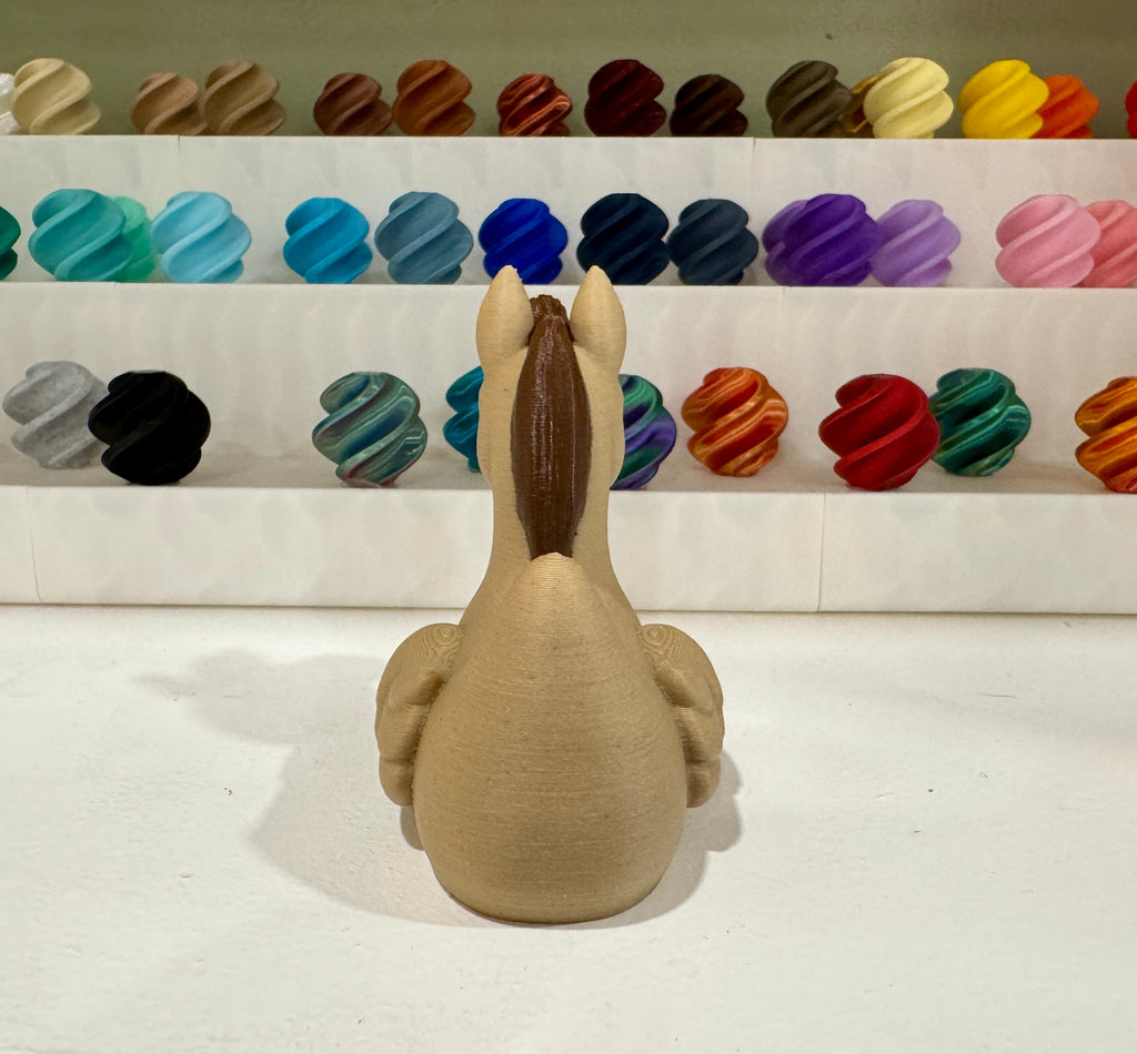 Horse Duck Figurine