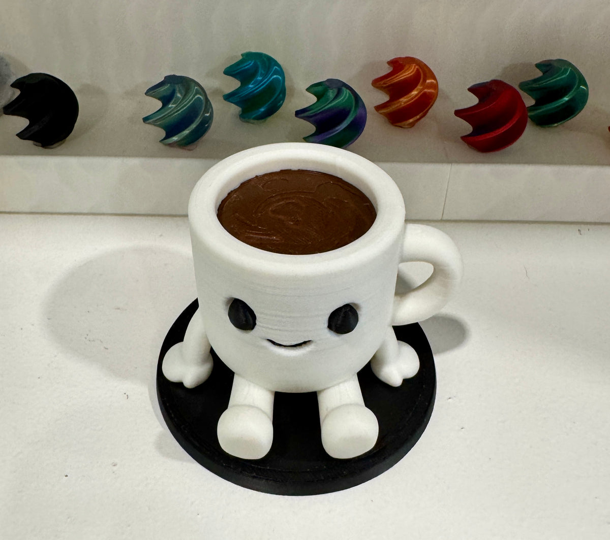 Cup of Coffee Desk Pet Buddy Figure Toy