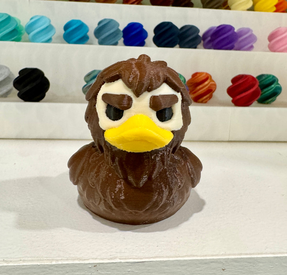 Sasquatch Bigfoot Duck Figurine