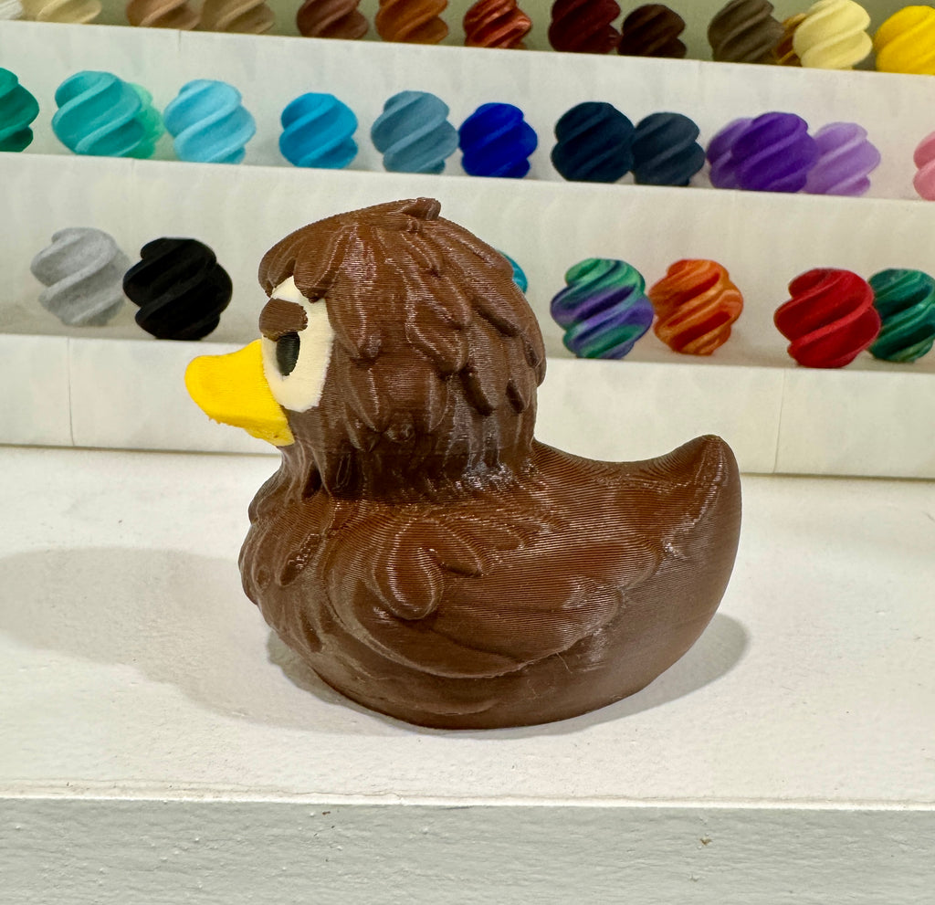 Sasquatch Bigfoot Duck Figurine