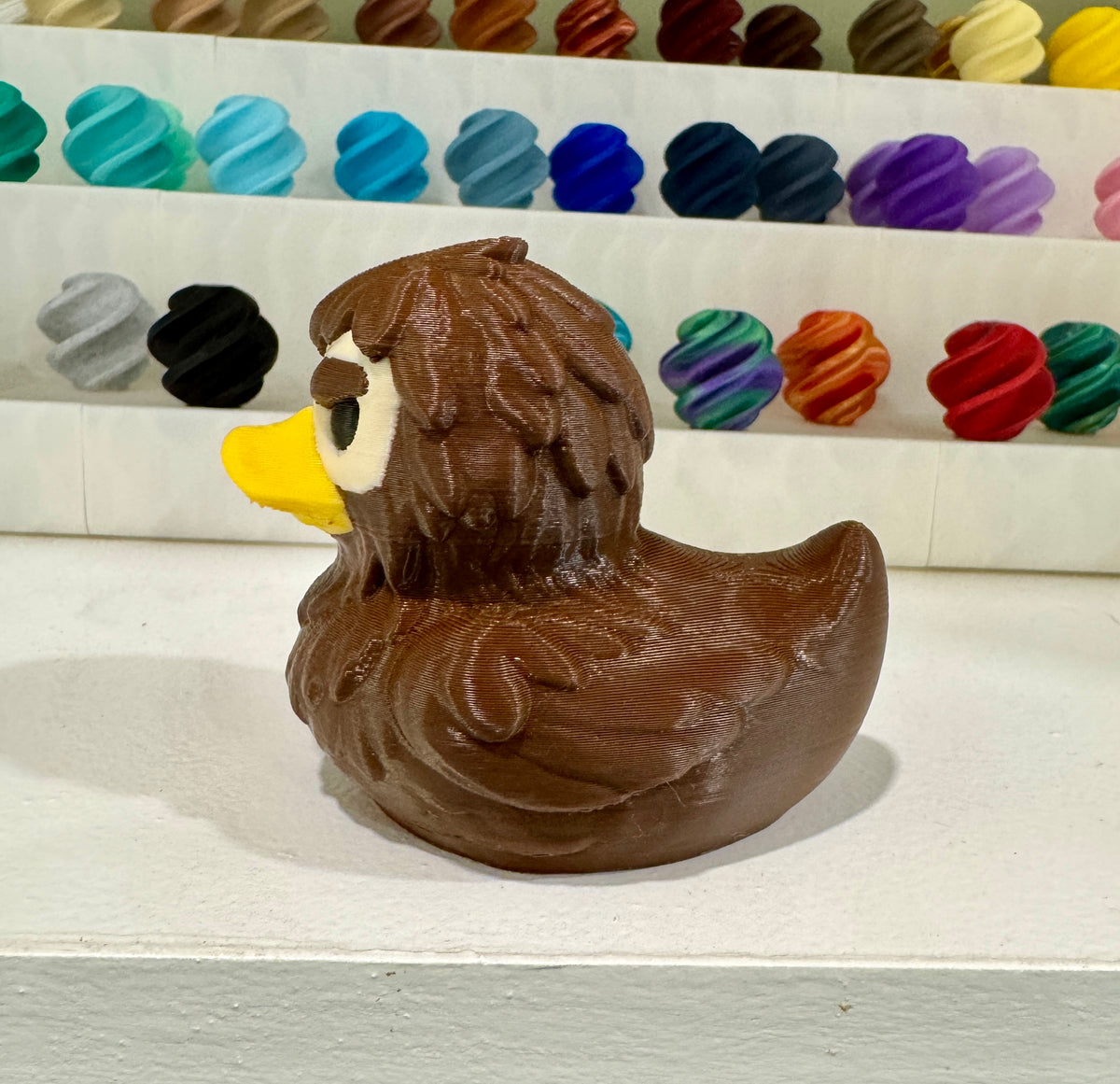 Sasquatch Bigfoot Duck Figurine