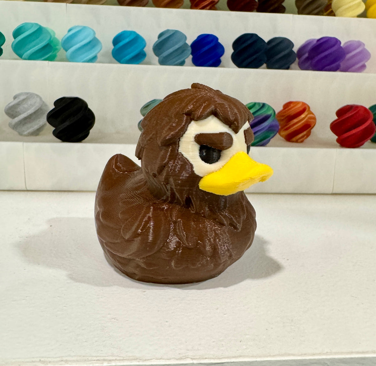 Sasquatch Bigfoot Duck Figurine
