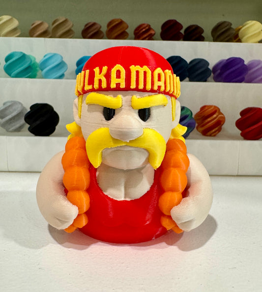Hulk Hogan Hulkamania Duck