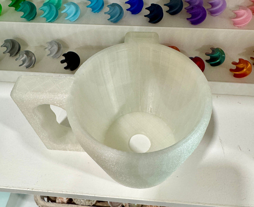 Ice Cream Pint Holder, Handle & Spoon Slot
