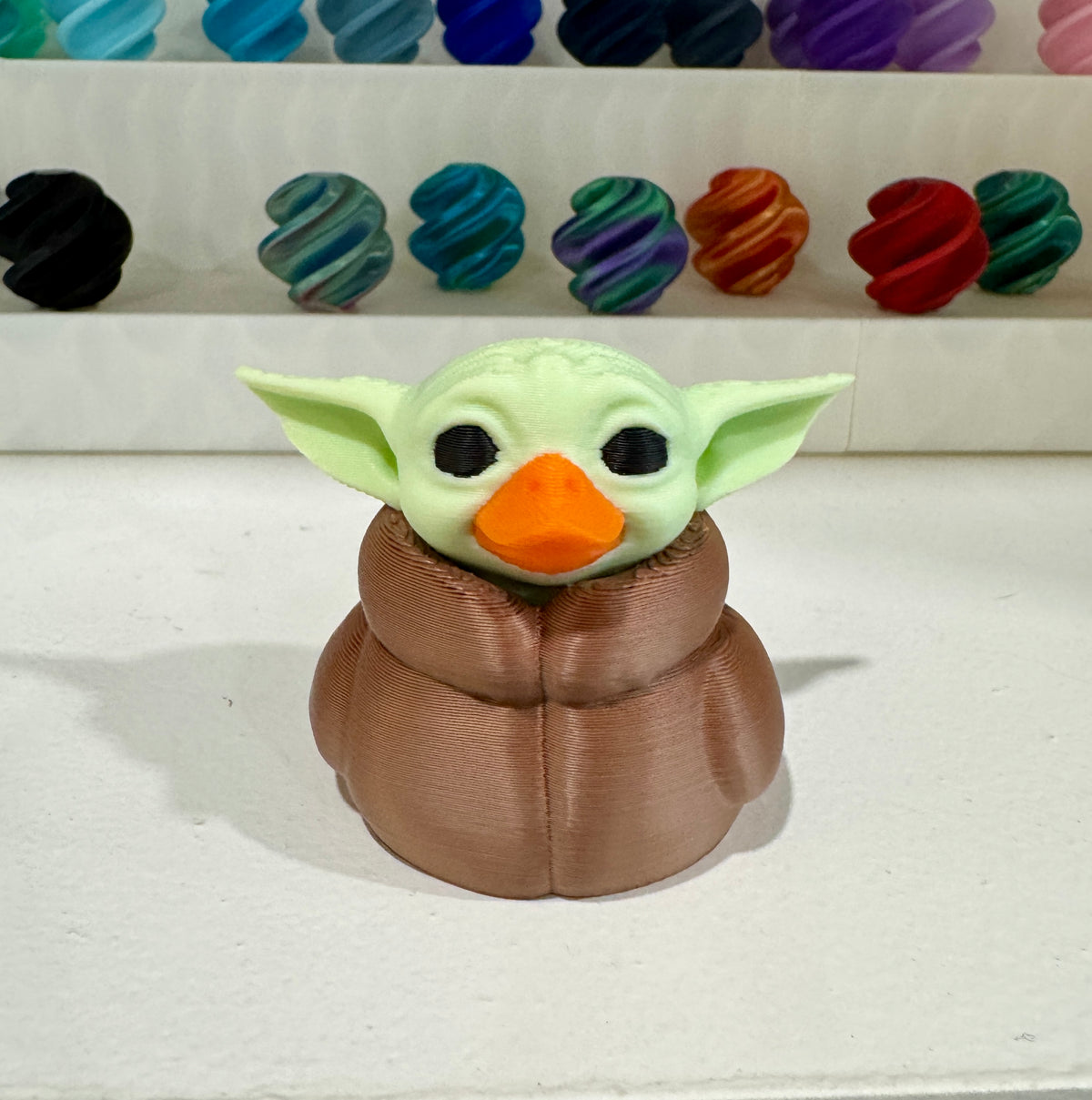 Baby Yoda Grogu Star Wars Duck
