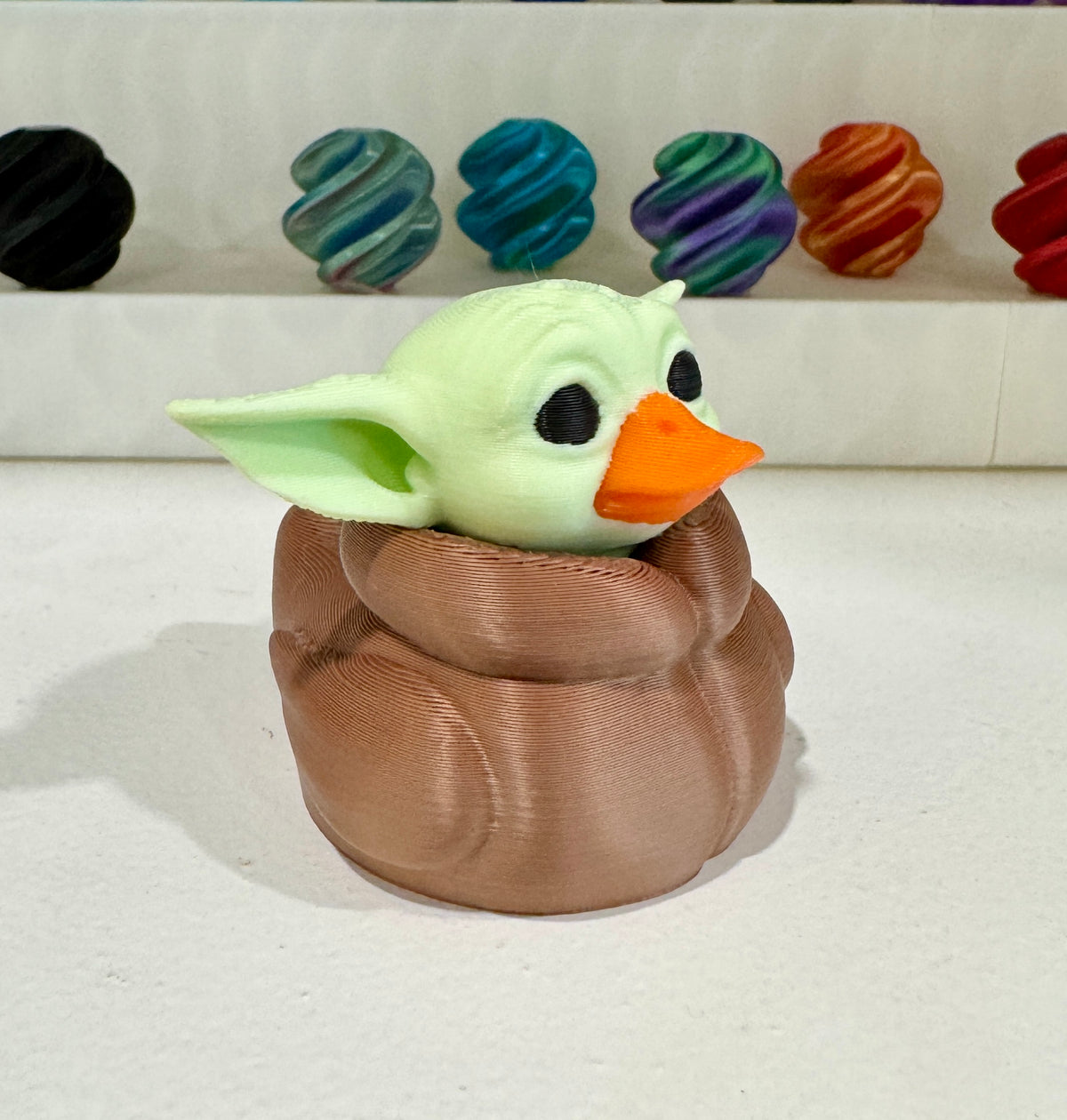 Baby Yoda Grogu Star Wars Duck