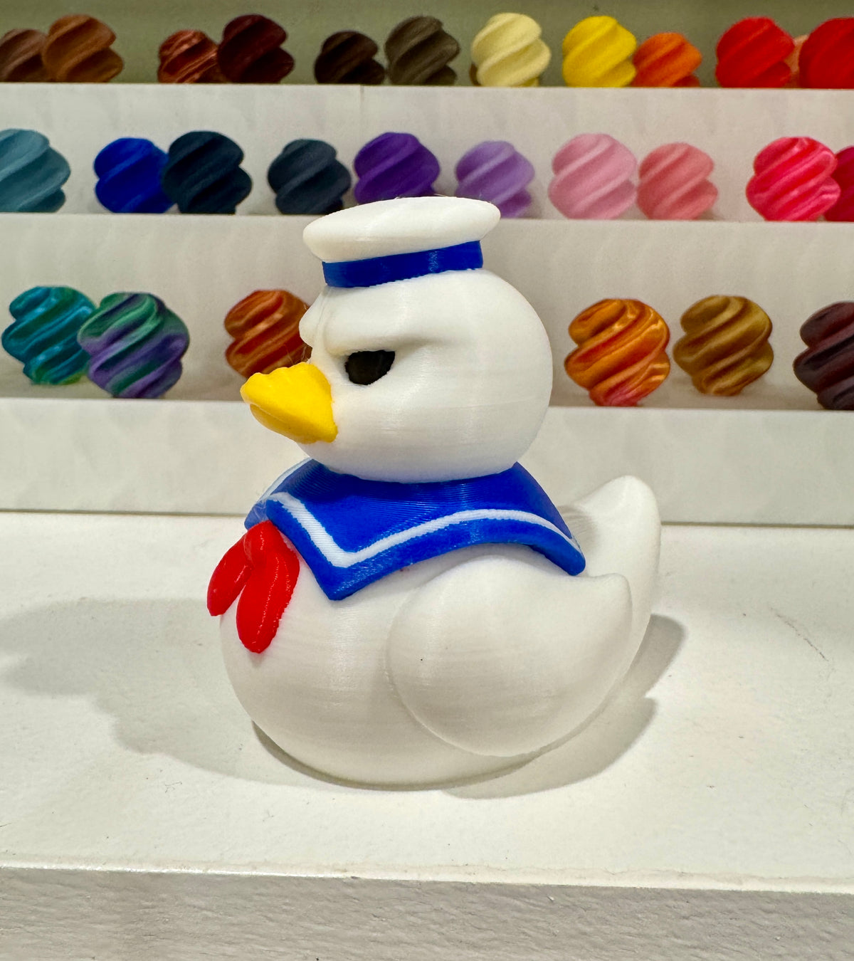 Stay Puft Marshmallow Duck