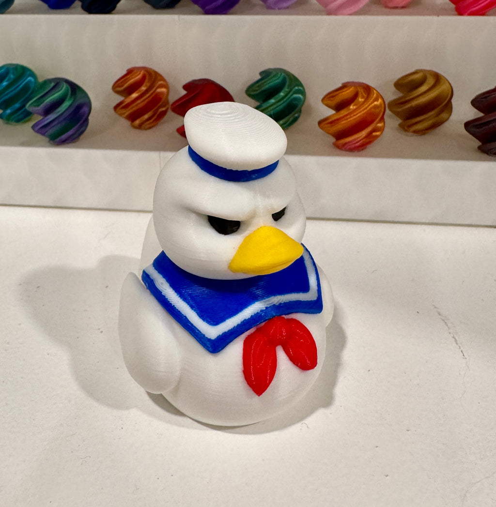 Stay Puft Marshmallow Duck