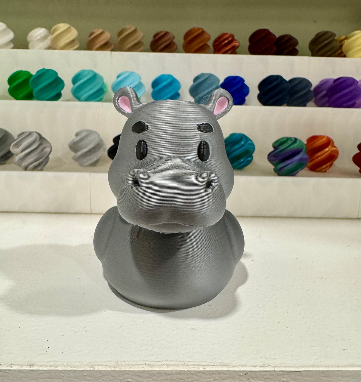 Hippo Duck Figurine
