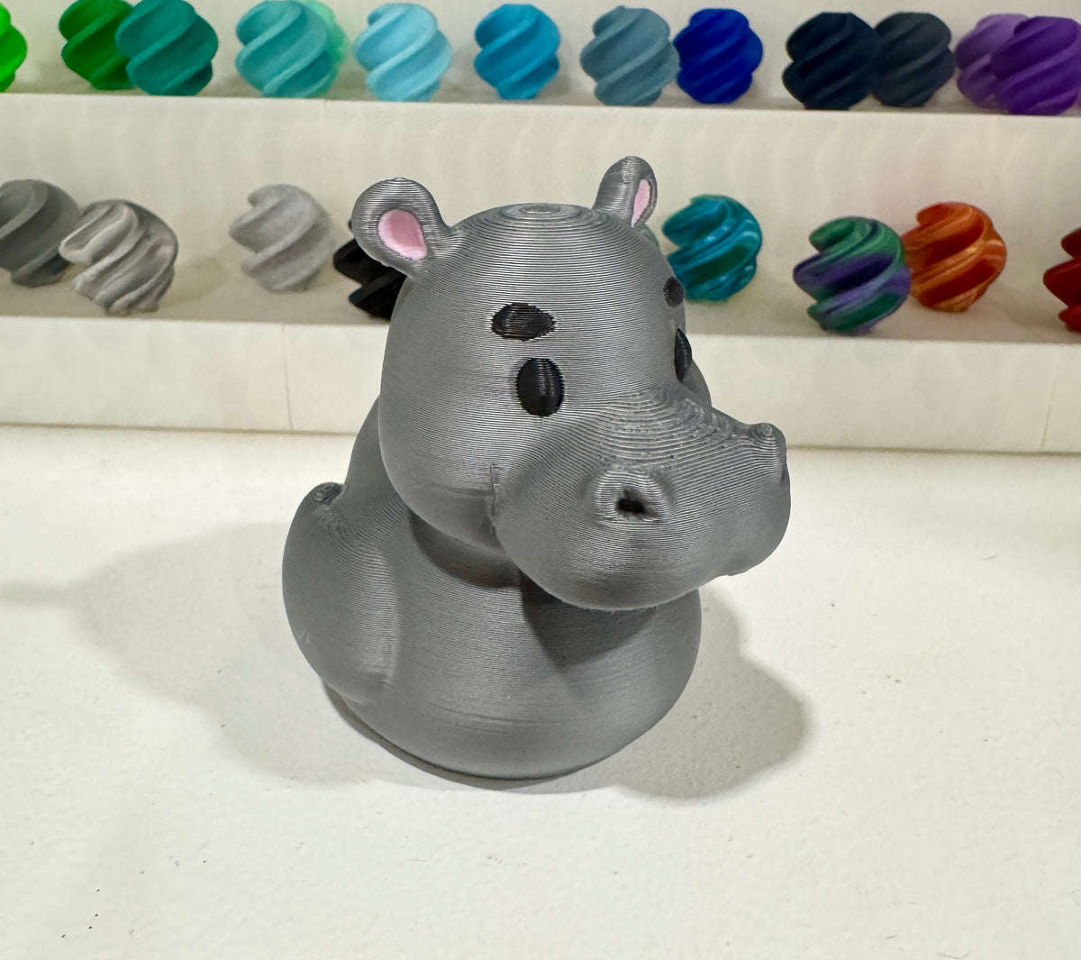 Hippo Duck Figurine