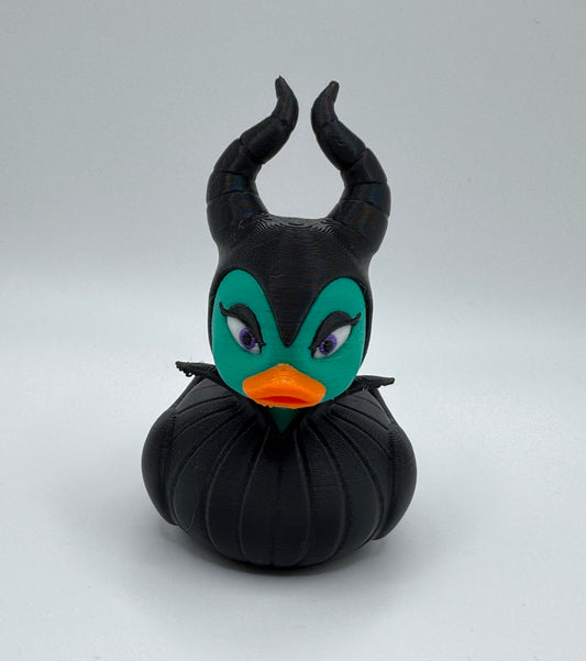 Maleficent Cartoon Style Duck