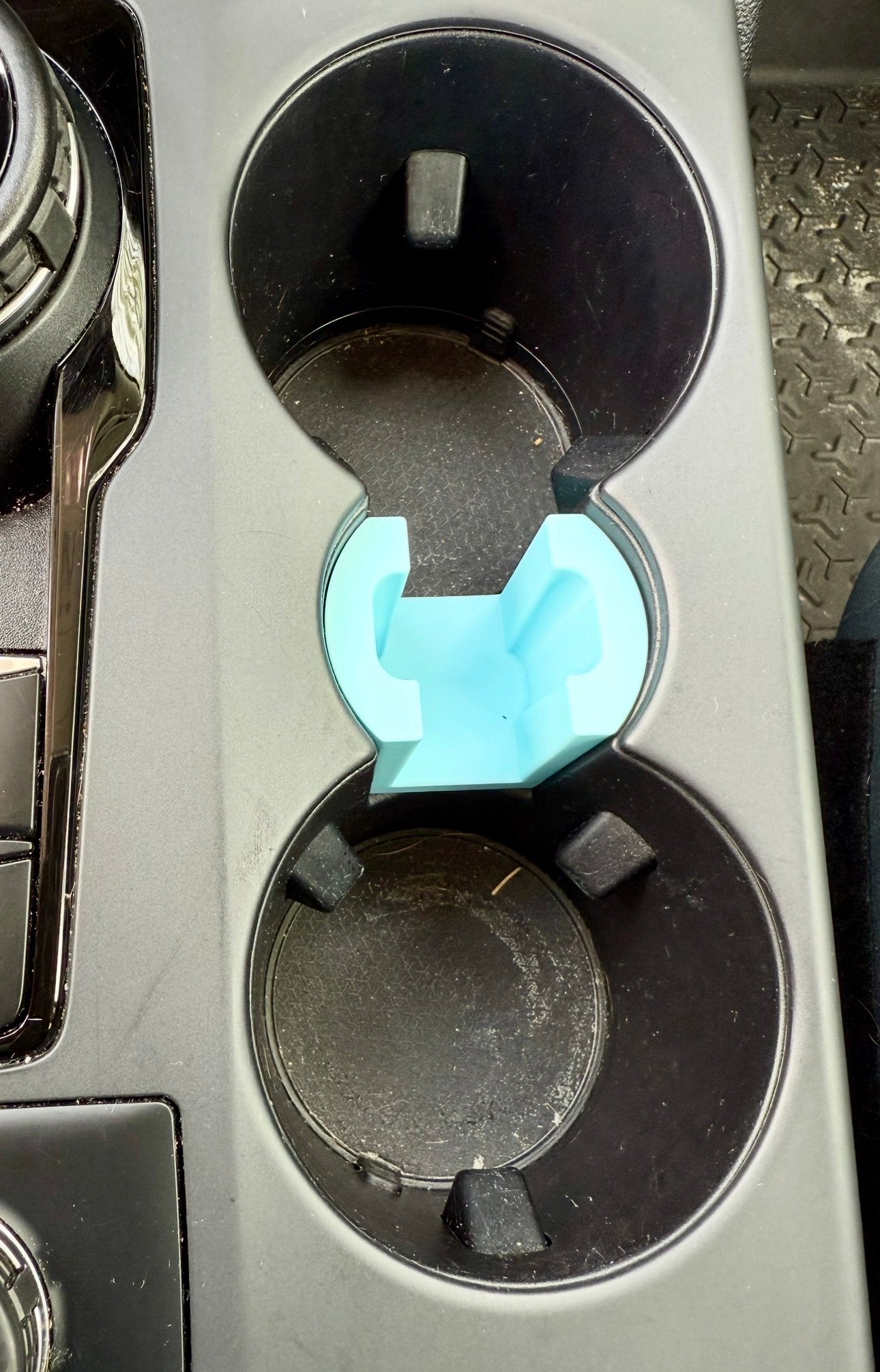 Key Fob Holder Insert for Cup Holder, Fits Bronco Sport