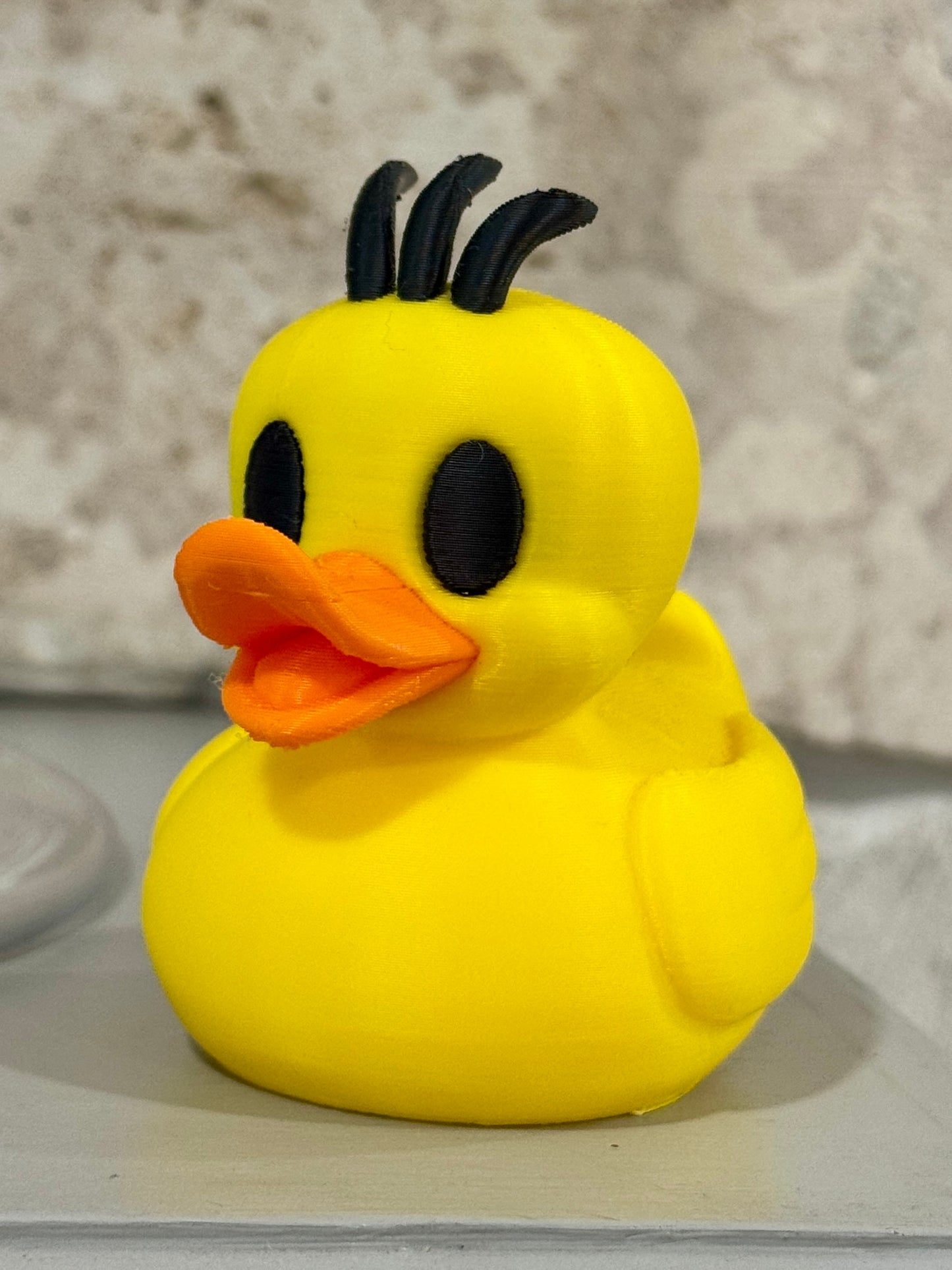Baby Tweet Bird Duck Figurine – 3D Printed 3" Collectible Duck