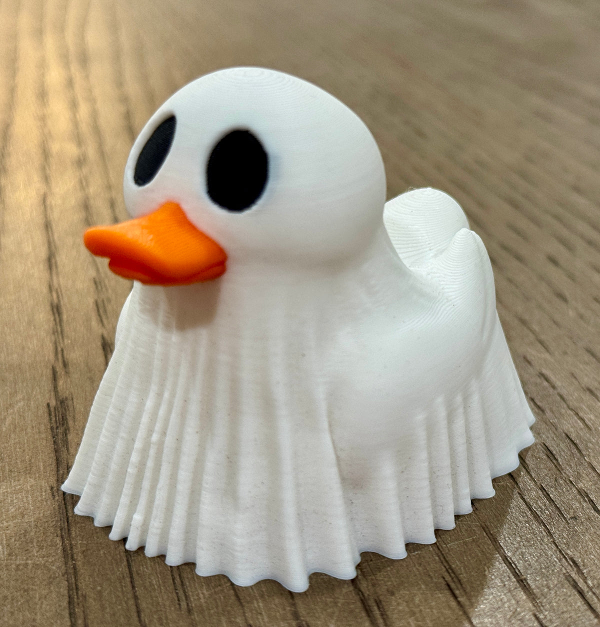 Ghost Duck – 3D Printed Halloween Figurine