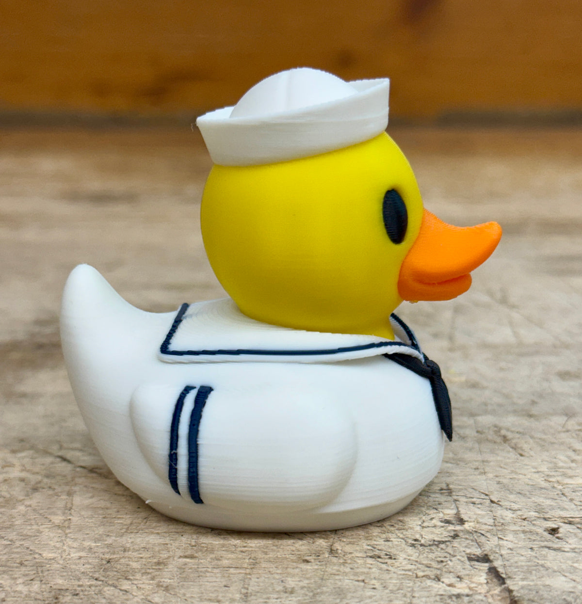 Sailor Duck Figurine – 3D Printed Naval Service and Veteran Gift