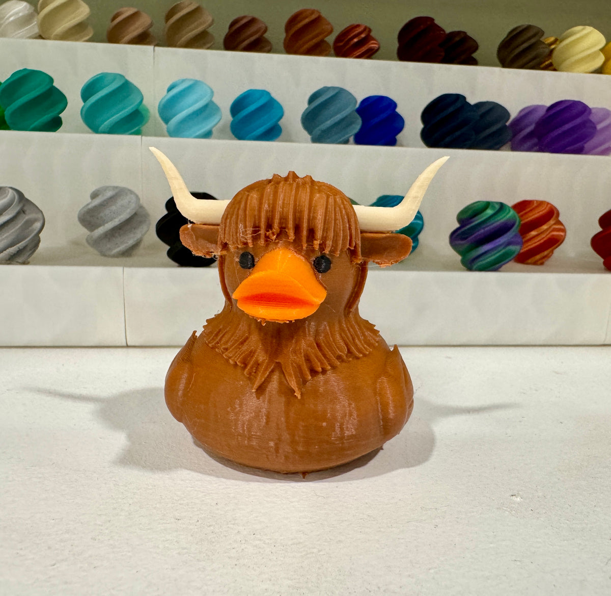 Highland Cow Duck