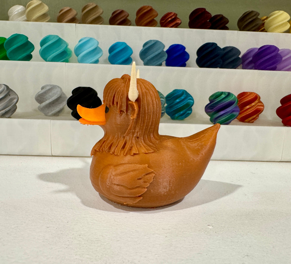 Highland Cow Duck