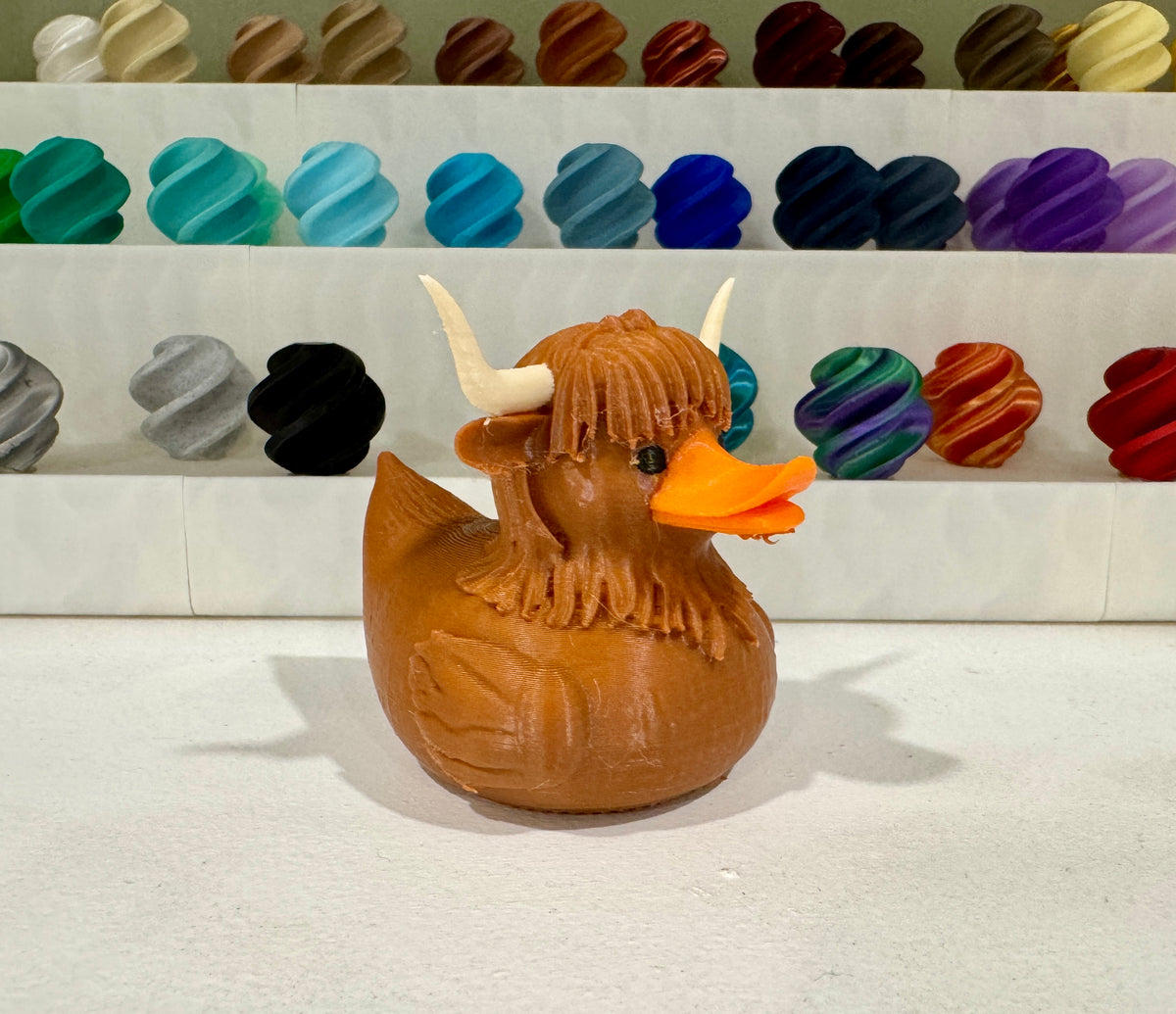 Highland Cow Duck