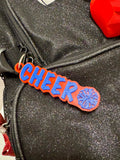 Cheer Team Spirit Pom Bag Tag