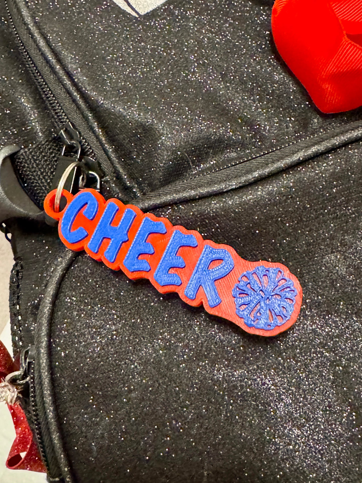 Cheer Pom Bag Tag