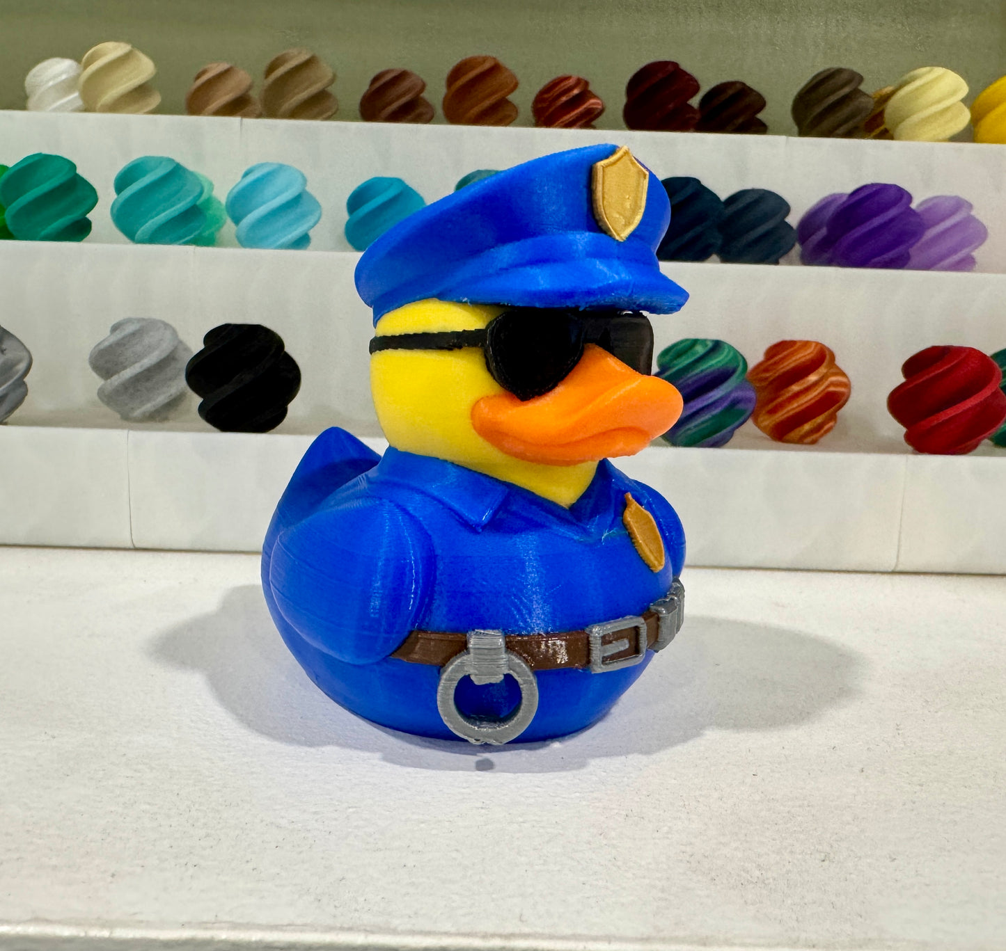 Police Officer Cop Duck