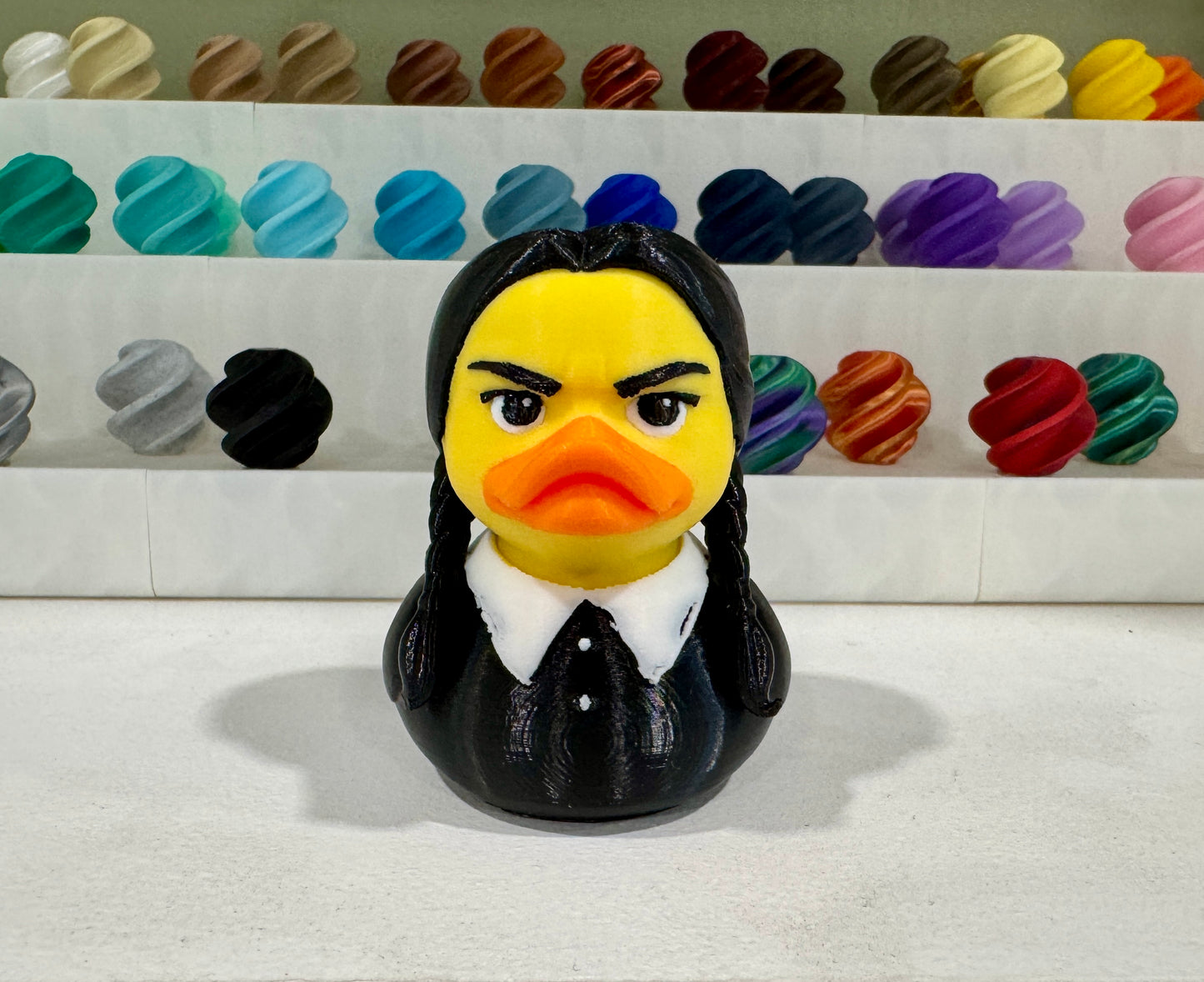 Wednesday Addams Family Duck