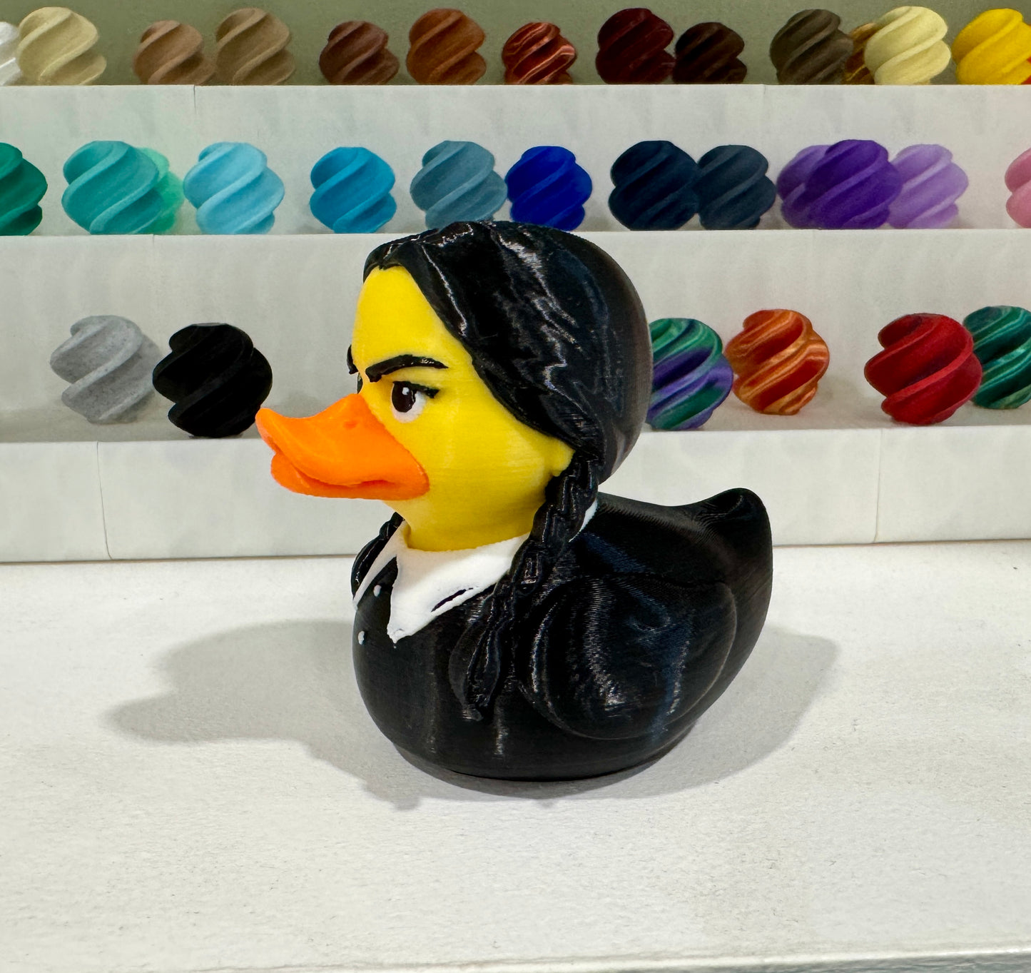 Wednesday Addams Family Duck