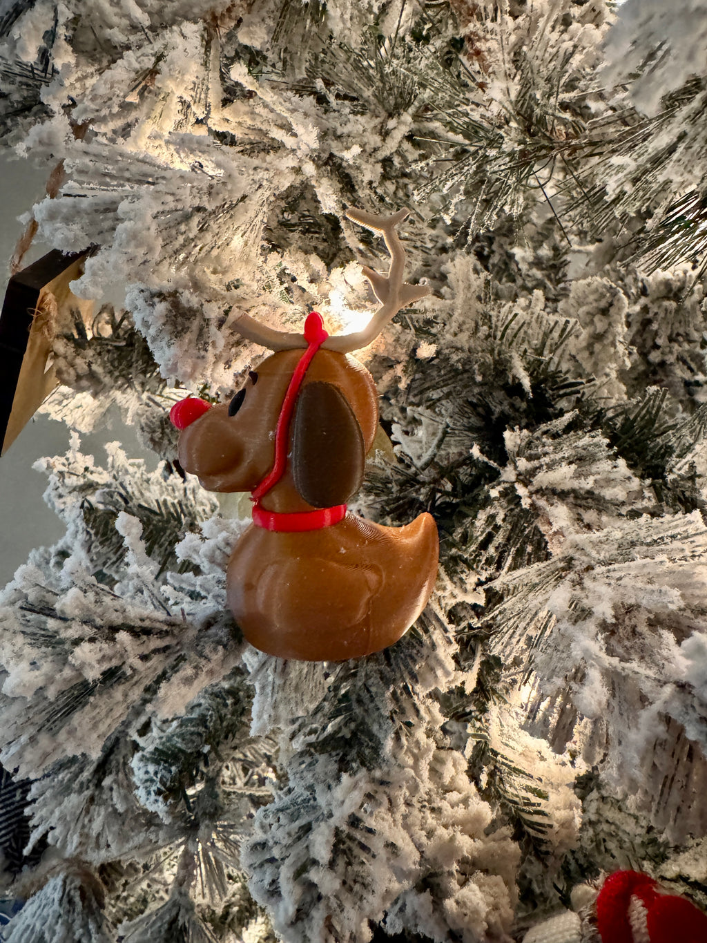 Max the Dog Reindeer Grinch Duck