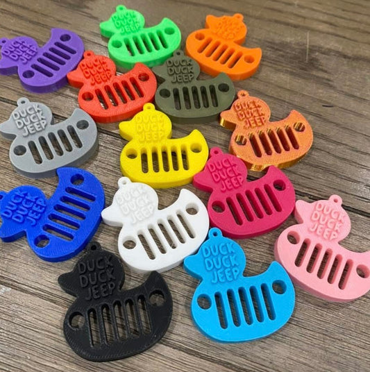 Duck Duck Jeep Keychain