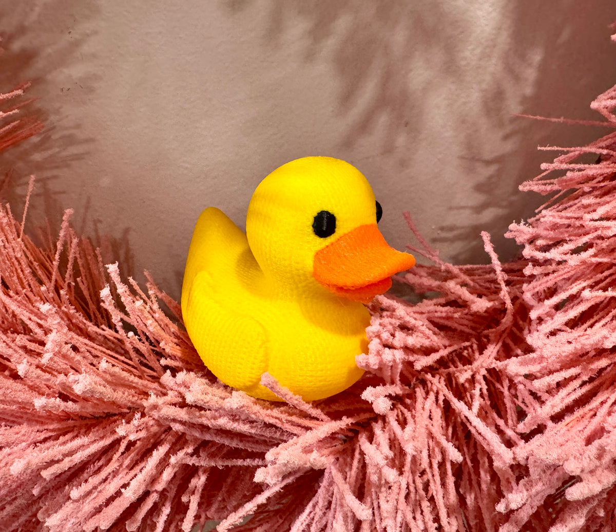 Knit Yellow Classic Duck