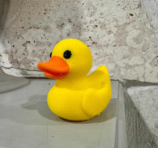 Knit Yellow Classic Duck
