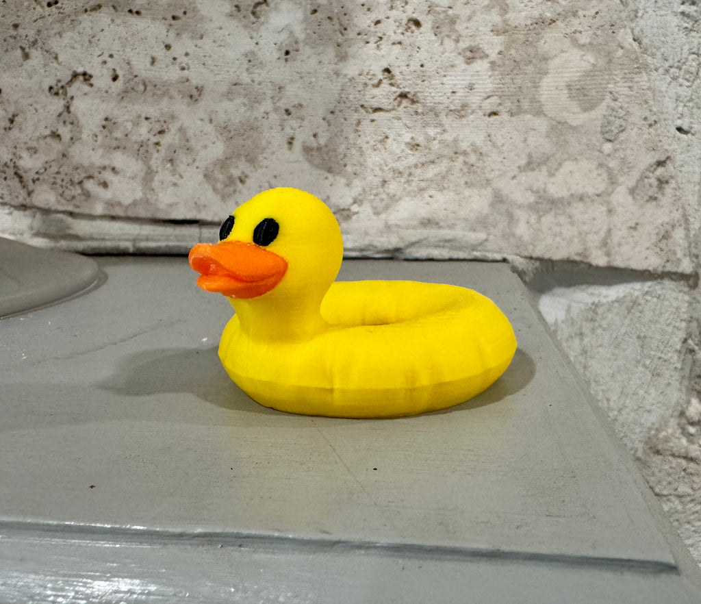Pool Ring Yellow Duck - It Floats!